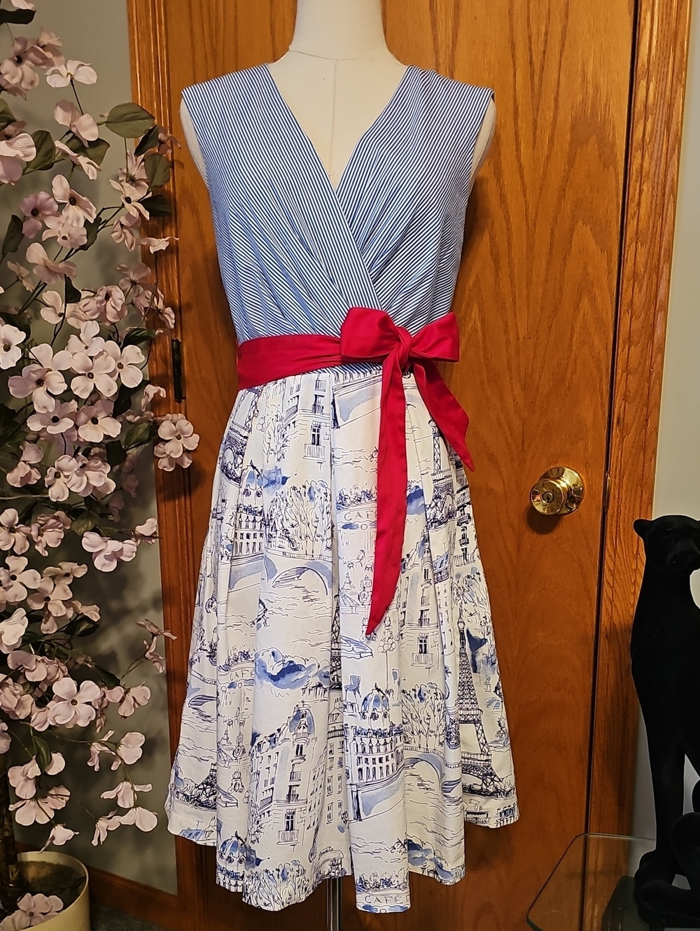 Anthropologie X Chetta B Paris Dress